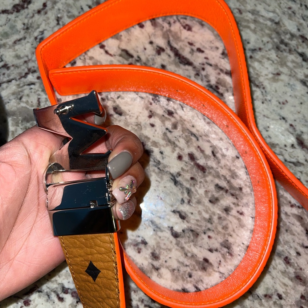 Authentic MCM belt